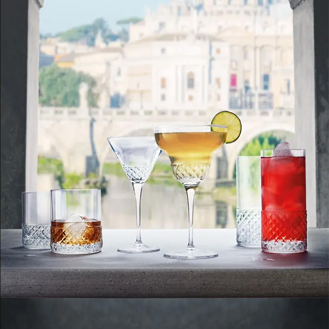 Roma 1960 480ml Hiball Glasses, Set Of 4 - Image 3