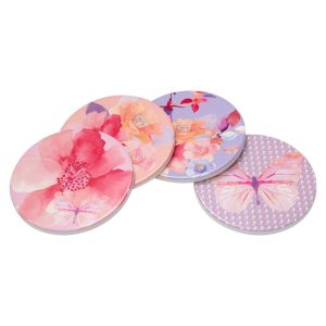 Camilla Ceramic Coaster Set
