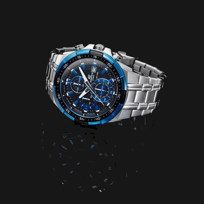 Edifice Men's 100m Chronograph Wrist Watch, EFR-539D-1A2VUDF - Image 4