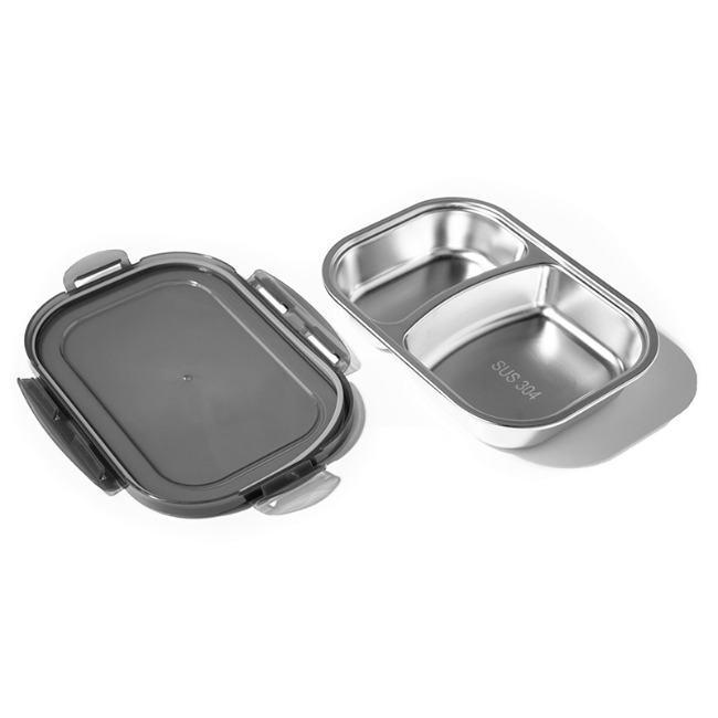 Stainless Steel Bento Food Storage Container With Lid, 900ml - Image 5