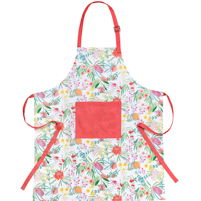 Royal Botanic Gardens Native Blooms Cotton Apron