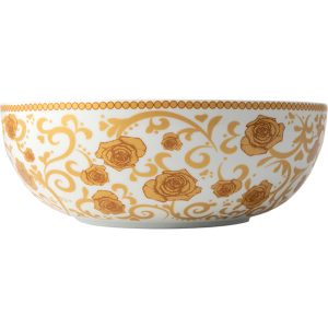 Mica Gold Salad Bowl