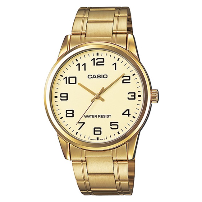 Standard Men's Analogue Wrist Watch, MTP-V001G-9BUDF