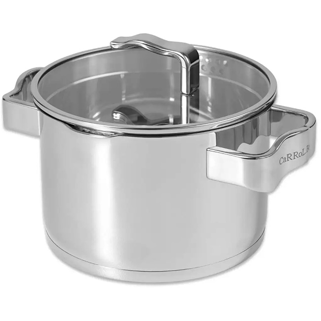 20cm Stainless Steel Casserole Pot, Flow, 7L