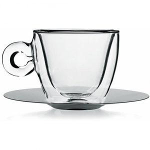 Thermic Cappuccino Cup & Saucer Set, Set of 2