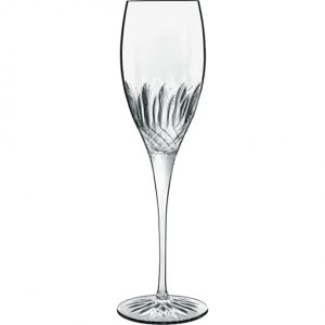 Diamante Champagne Flutes, Set of 4