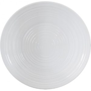 Melamine Round Platter, White, 35.5cm