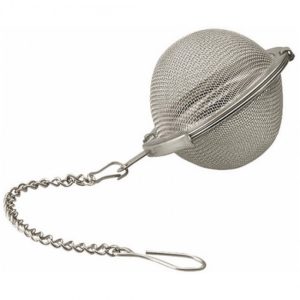 Accesorios Round Stainless Steel Tea Ball
