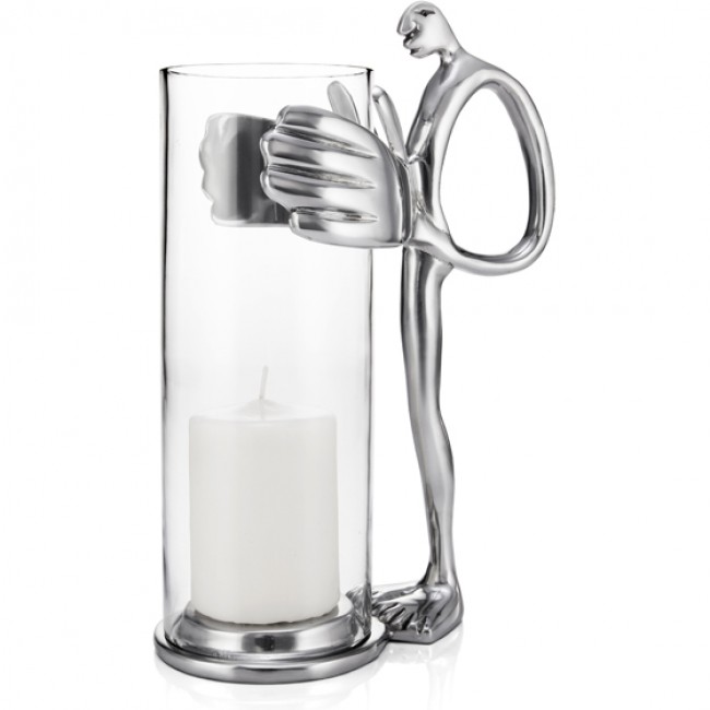 Large Candle Holder, Man