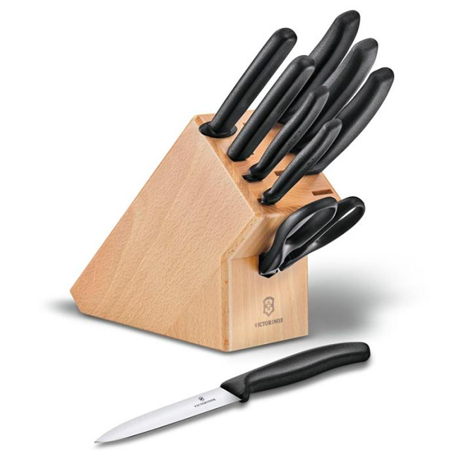 Swiss Classic Knife Block Set, 9pc Binuns South Africa