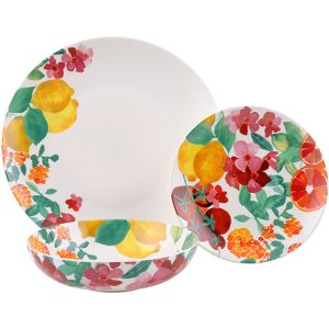 Capri Coupe Dinner Set, 12pc