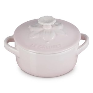 La Collection Jardin Round Mini Stoneware Cocotte, 10cm