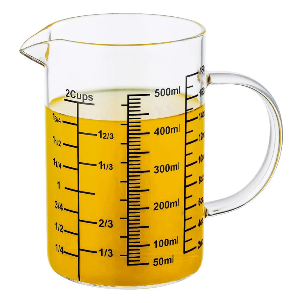 Glass Measuring Jug, 500ml - Image 2
