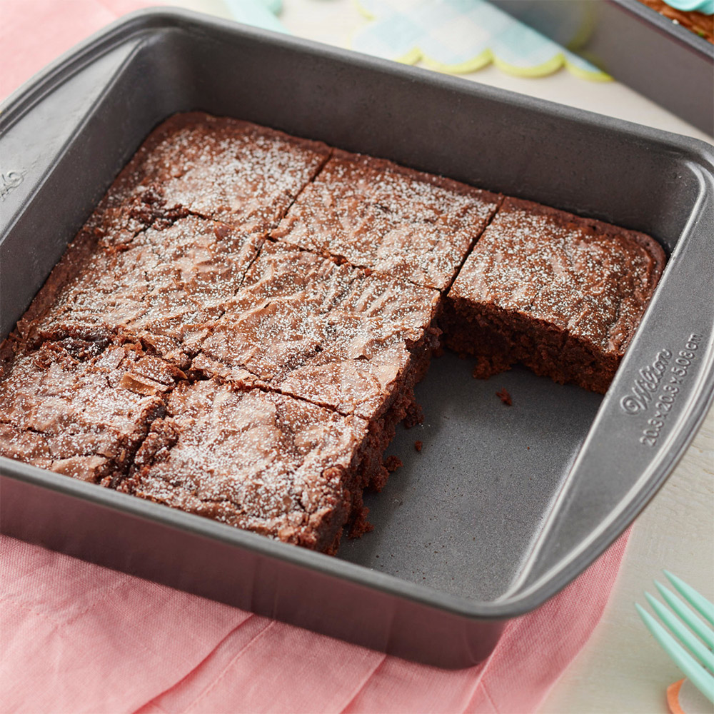 Baking Tins 20cm Square Brownie Tin Tala Performance Amazing Non
