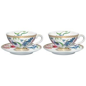 Mystique Demi Cup & Saucer, Set Of 2