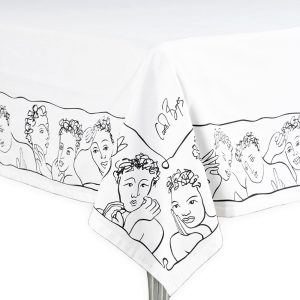 Well Framed Tablecloth, 300cm x 160cm