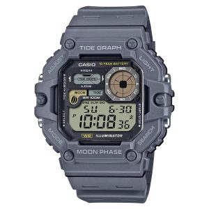 Standard Men's 100m Digital Tide Graph Wrist Watch, WS-1700H