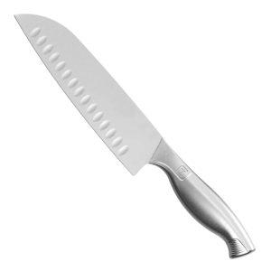 Sublime Stainless Steel Santoku Knife, 19cm