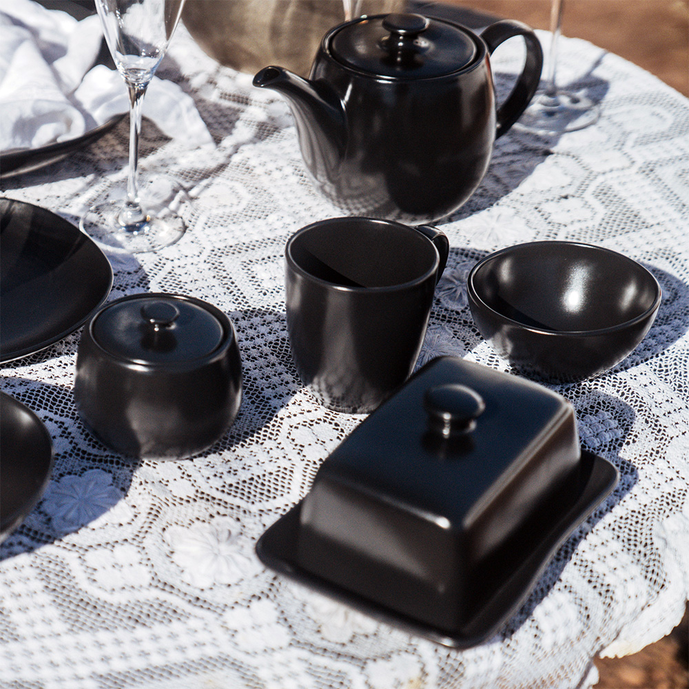 Noir et Noir Teapot, 1L - Image 4
