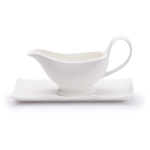 Maison Blanche Gravy Boat with Saucer