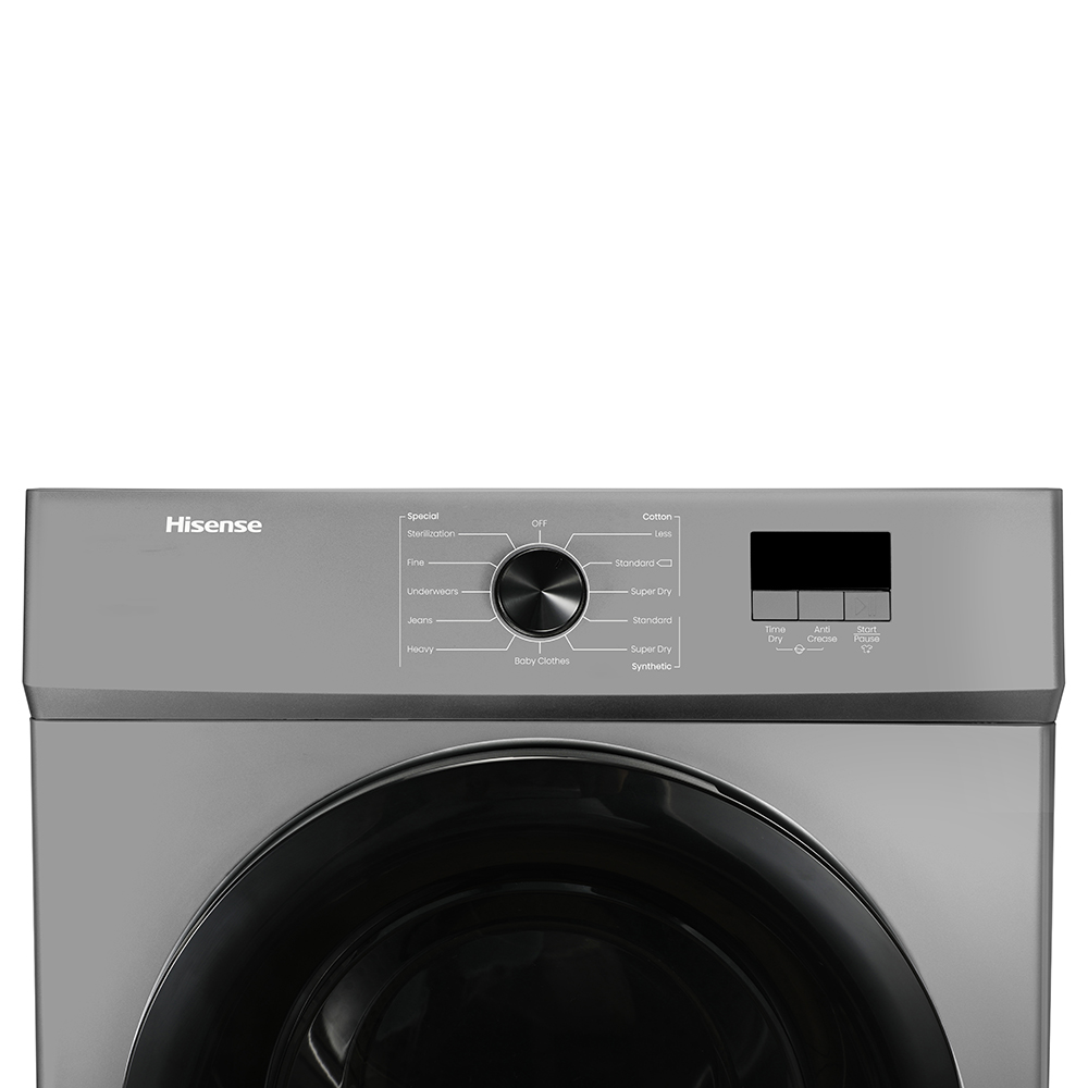 8kg Titanium Grey Tumble Dryer, DV1W801UT - Image 4