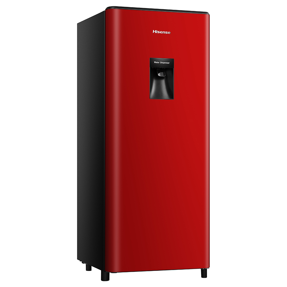 177L Red Bar Refrigerator with Water Dispenser, H235RRE-WD - Image 2