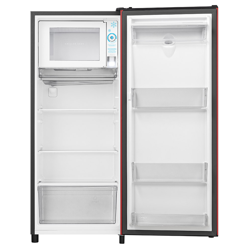 177L Red Bar Refrigerator with Water Dispenser, H235RRE-WD - Image 8