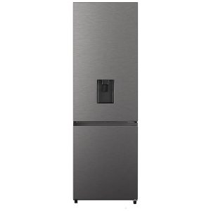 350L Silver Side by Side Refrigerator with Water Dispenser, H450BIT-WD
