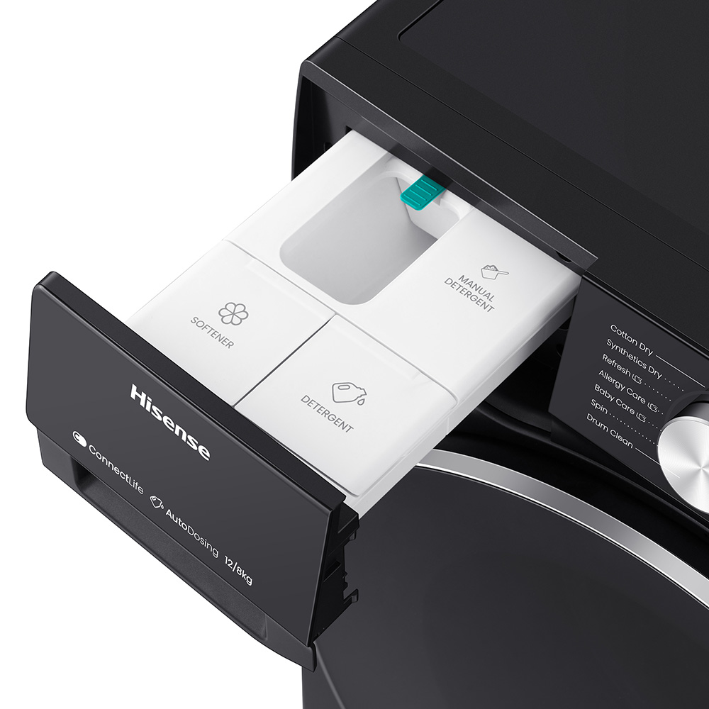 12kg Smart Front Loader Washer & Dryer, WD5S1245BB - Image 4