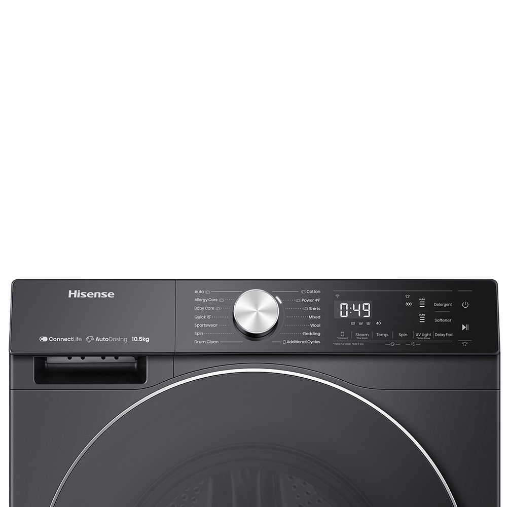 10.5kg Smart Front Loader Washing Machine, WF5S1045BB - Image 6
