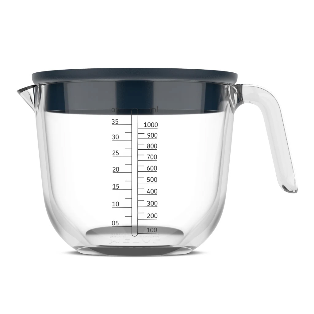 Chef It Glass Measuring Jug with Lid, 1L - Image 9