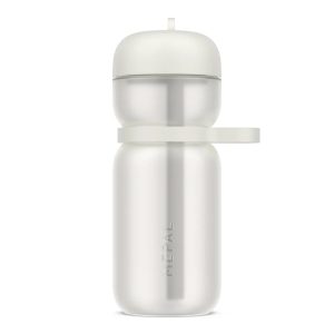 Sport Drinking Bottle with Flip Straw, 600ml