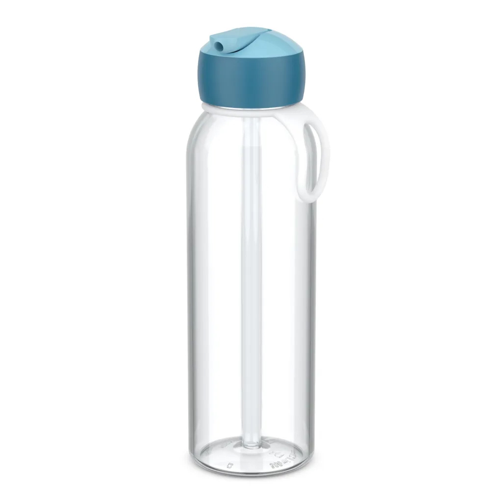 Campus Water Bottle with Flip Straw, 500ml