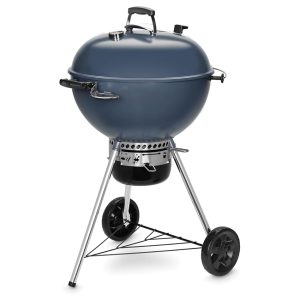 Master-Touch 57cm Charcoal Grill, Slate Blue