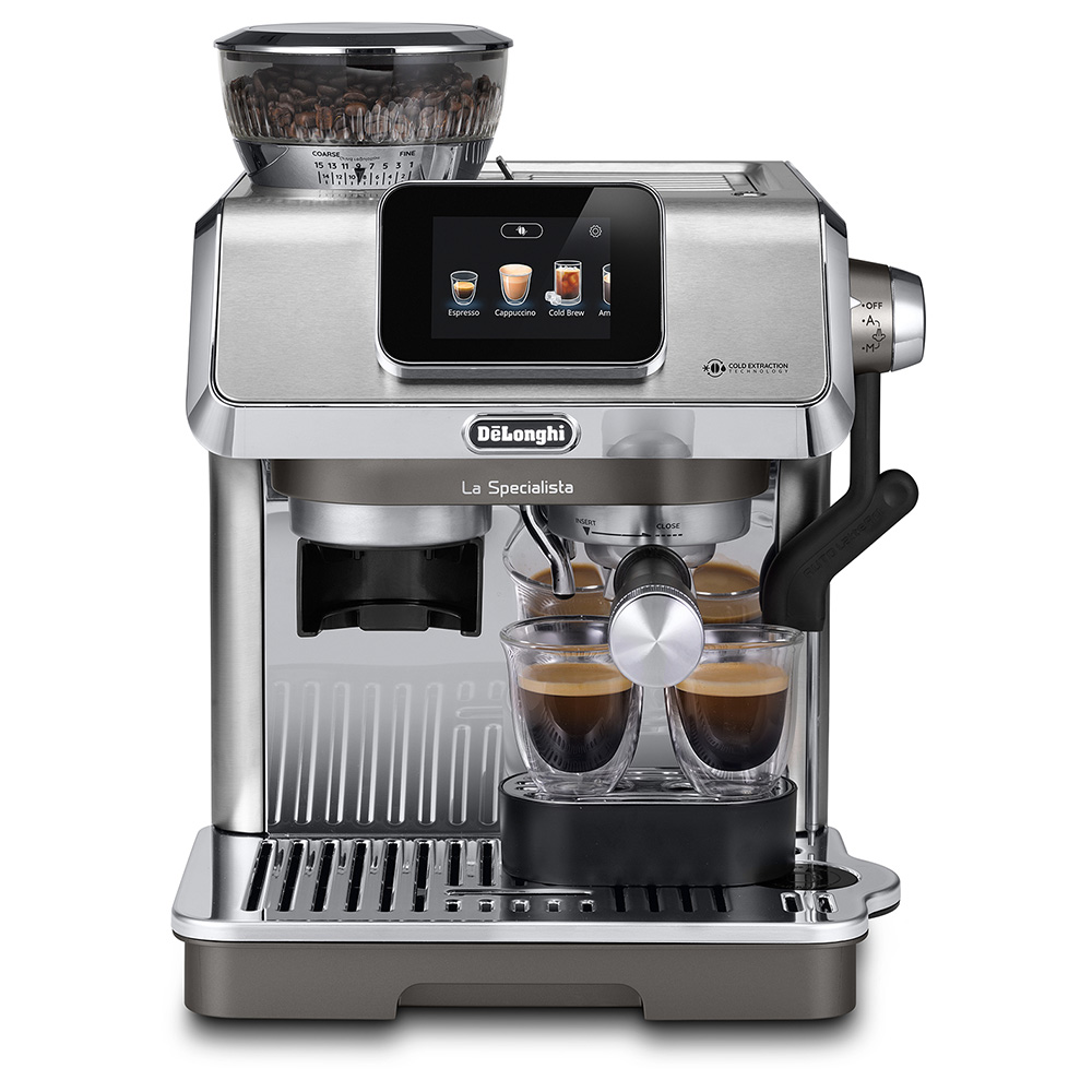 La Specialista Touch Manual Pump Bean to Cup Coffee Machine, EC9455.EX2