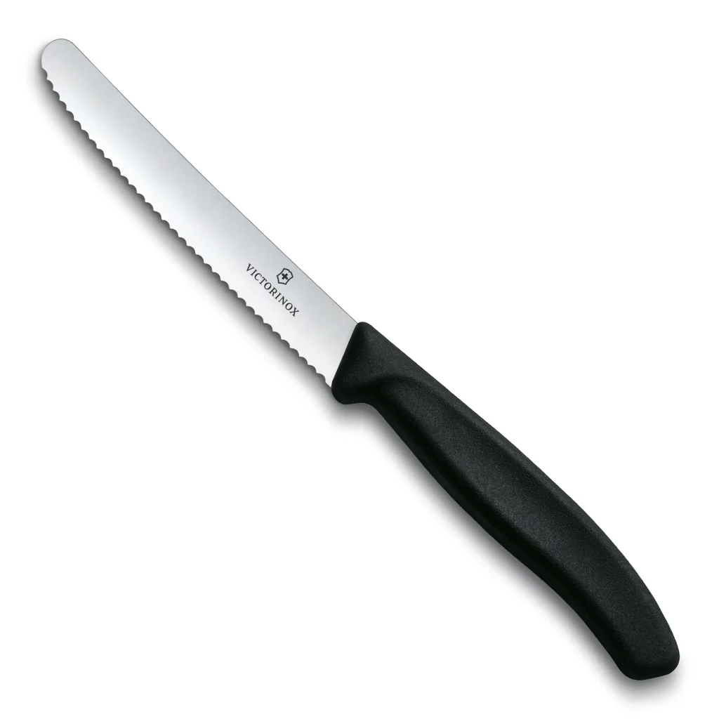 Swiss Classic Round Serrated Paring Knife, 11cm - Image 10