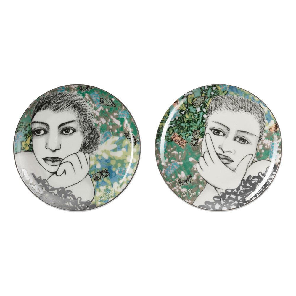 Kaleidoscope Side Plates, Set Of 2 - Image 4
