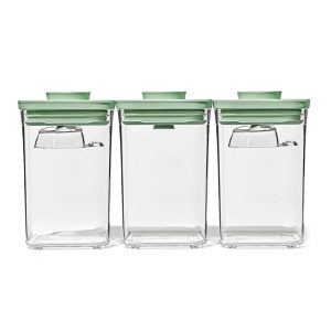 Good Grips Limited Edition Pistachio Pop Square Container Set, 3pc