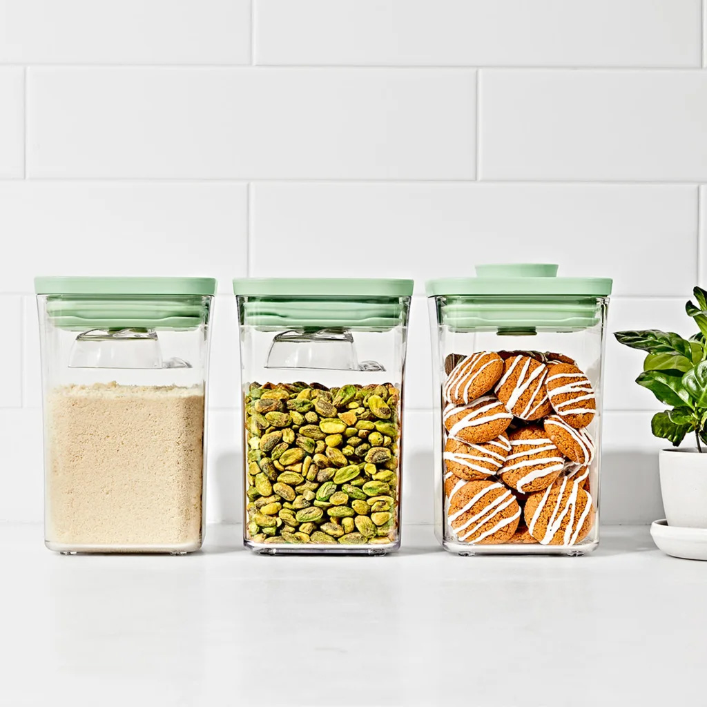 Good Grips Limited Edition Pistachio Pop Square Container Set, 3pc - Image 5