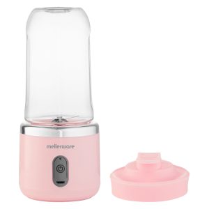 Nutrigo Pink Portable USB Rechargeable Blender, 380ml