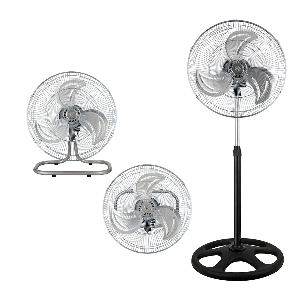 3-In-1 45cm Wall, Pedestal and Desk Fan