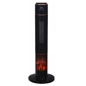 PTC Fireplace Fan Heater with Remote Control