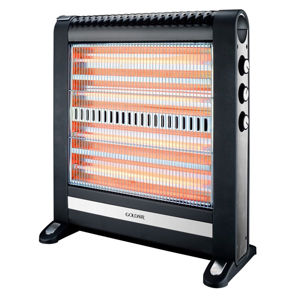 4 Bar Quartz Heater with Humidifier & Fan