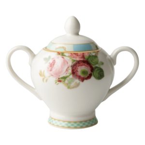 Italian Rose Sugar Pot