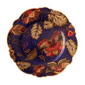 Blue Fern Side Plate, 21cm