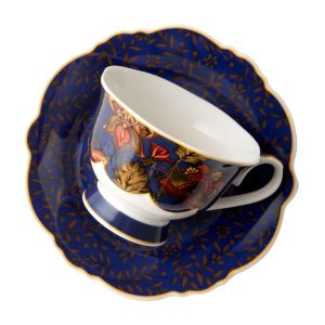 Blue Fern Cup & Saucer