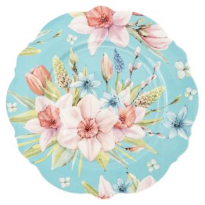 Jenna's Garden Dinner Plates, Set Of 4