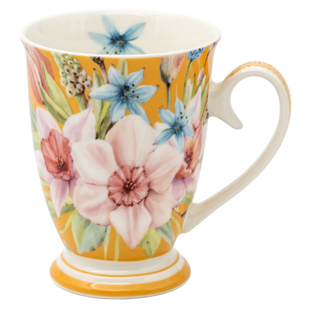Jenna's Garden Footed Mug - Image 2