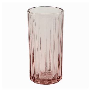 Hand-Pressed Coloured Hiball Glasses, Set Of 4