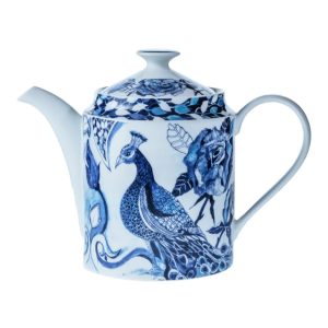 Peacock Sapphire Garden Teapot, 1.2L